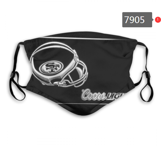 NFL 2020 San Francisco 49ers #11 Dust mask with filter